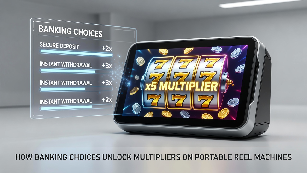 Mobiele gokkast met reel multipliers en betaalopties op smartphone scherm