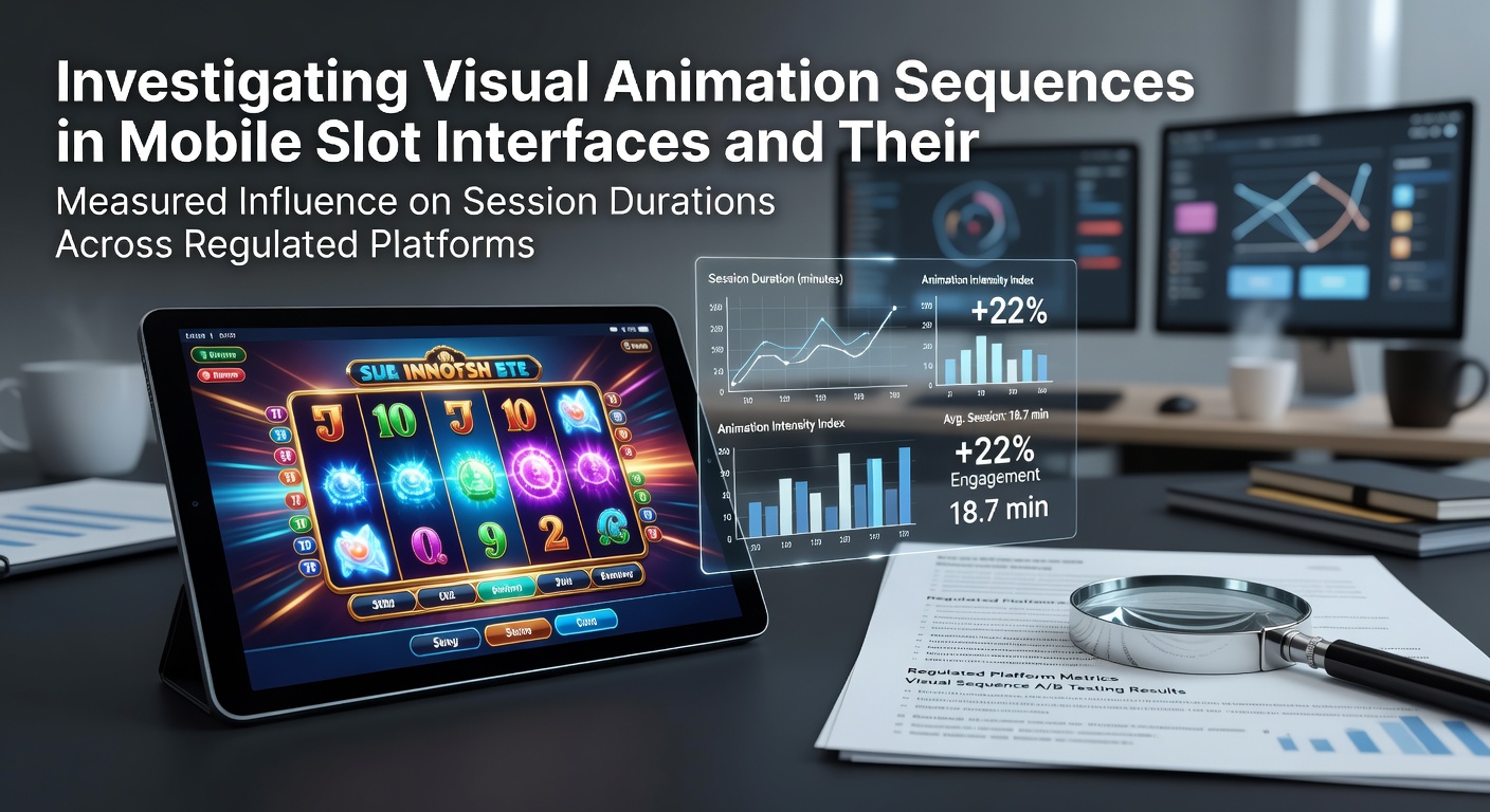 Visuele animaties in mobiele slotinterfaces op gereguleerde platforms