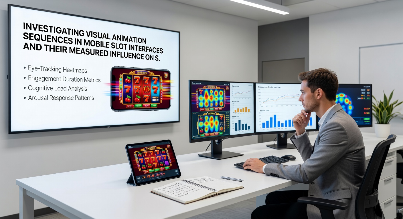 Data-analyse van sessieduren en animatie-invloeden in mobiele slots