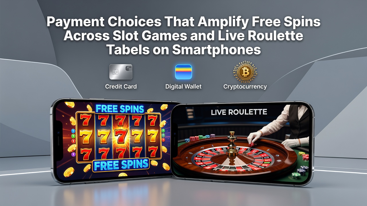 Live roulette interface op smartphone met betalingsopties