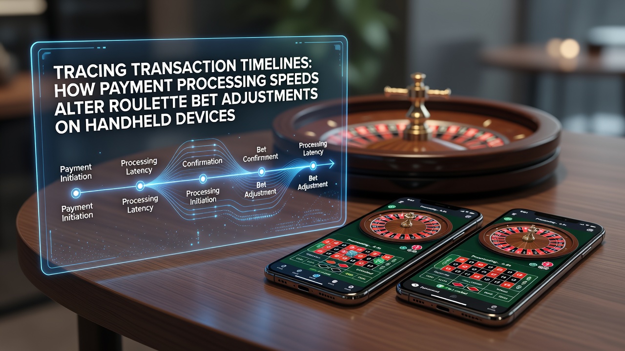 Transactietijdlijnen en betalingsverwerking in mobiele roulette